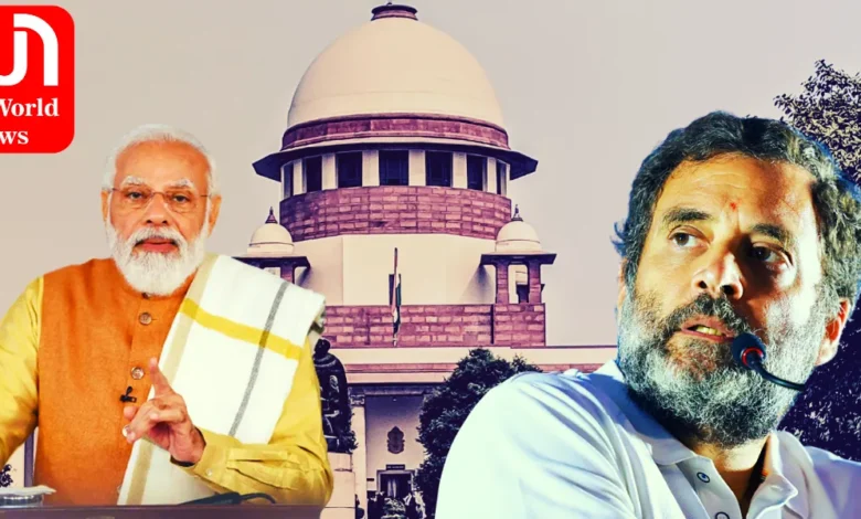 Rahul Gandhi, Modi Surname Case