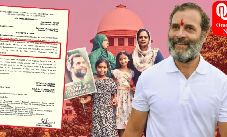 Rahul Gandhi's Wayanad Return