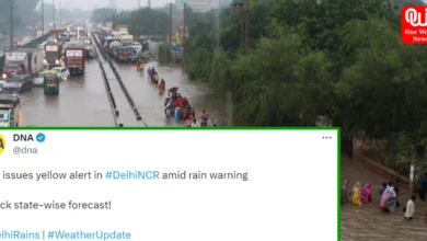 Rain alert in Delhi & Noida