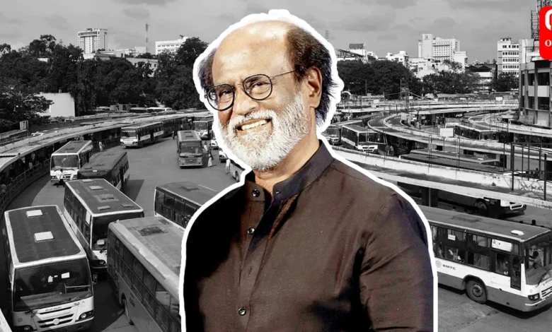 Rajinikanth pays surprise visit to bus depot where he worked as a bus conductor (1)