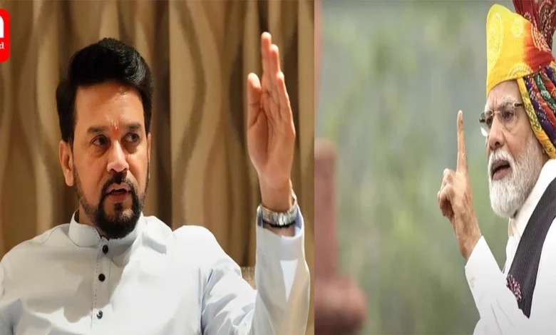 said this before Anurag Thakur on Kharge's hoist flag at home barb at PM
