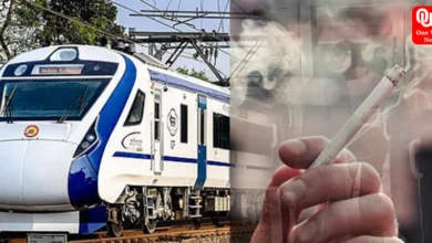 ticketless passenger lights cigratte in vande bharat toilets triger fire (1)