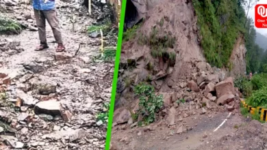 uttrakhand 1 dead 4 fear trapped under debris after landslide hits pauri camp