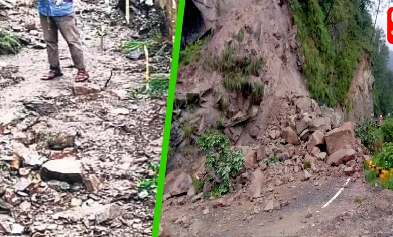 uttrakhand 1 dead 4 fear trapped under debris after landslide hits pauri camp