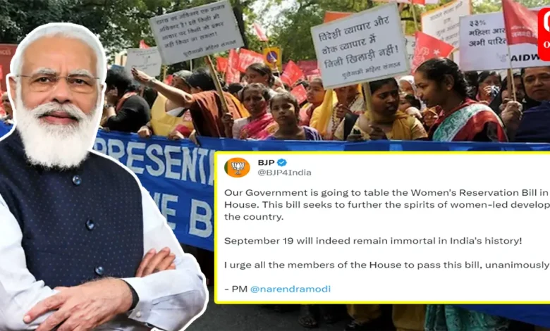 Cabinet’s Green Flag to Women’s Reservation Bill