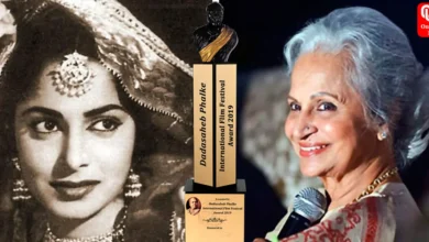 Dadasaheb Phalke Award for Waheeda Rehman