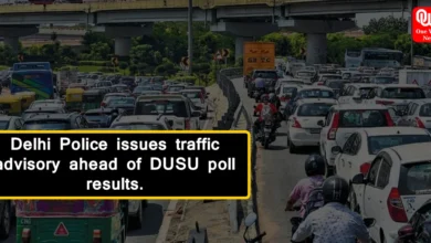 Delhi Police issues traffic advisory ahead of DUSU poll results