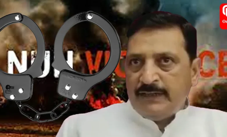 Haryana Congress MLA Mamman Khan arrested in Nuh violence case