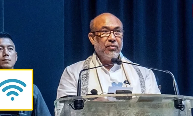 Internet ban in Manipur to be lifted from today CM Biren Singh