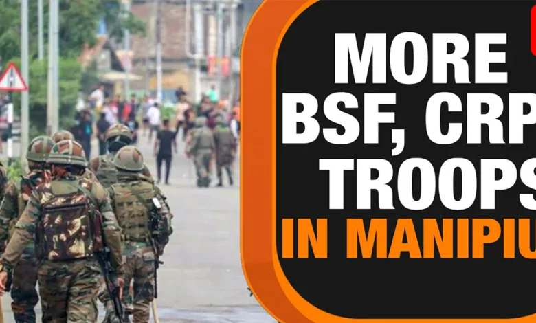 Manipur Boosts Security BSF, CRPF Deployed Amid Jail Crowding