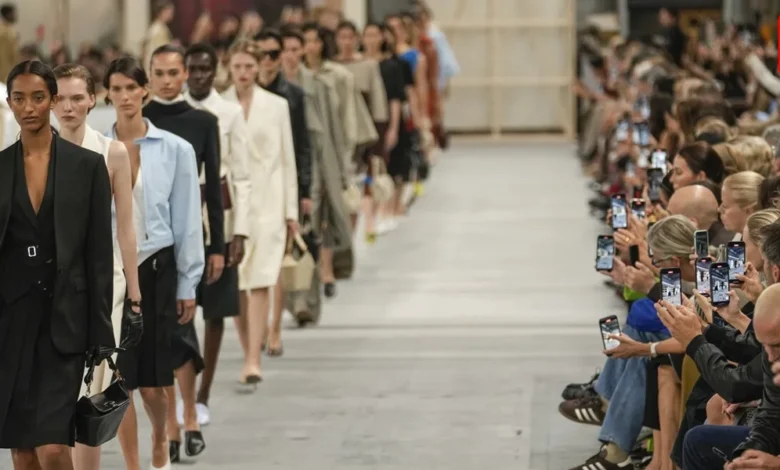 Milan Fashion Week Barbie Zeitgeist brings iconic style into Versace runway