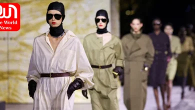 Saint Laurent's Autumn Elegance Takes Center Stage at Paris Fashion Week