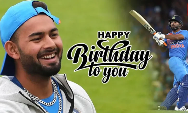 rishabh pant birthday