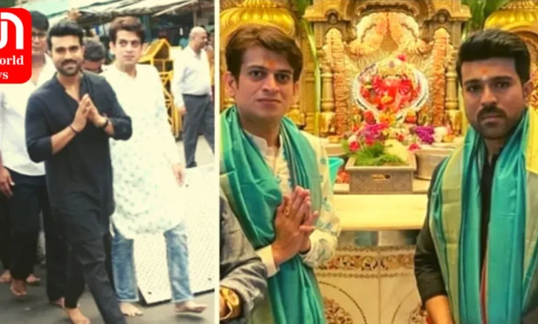 Ram Charan, siddhivinayak Temple