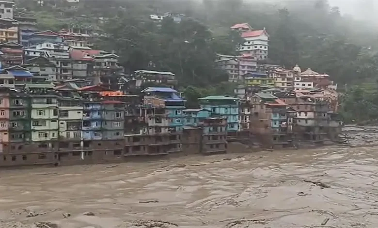 Soldiers Missing in Sikkim Flash Flood
