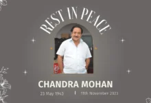 Chandra Mohan dies at the age of 80