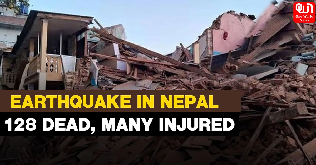 Earthquake in Nepal 128 Dead