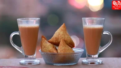 Tea and samosa