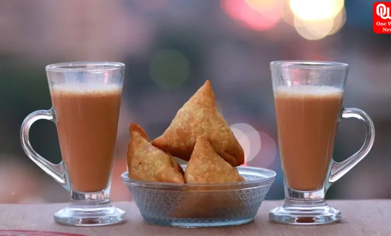 Tea and samosa