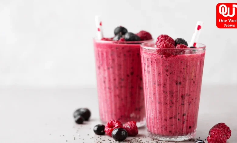 Healthy breakfast smoothie