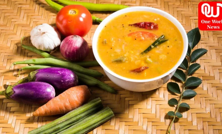 sambar recipe without vegetables