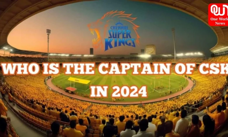 who is the captain of csk in 2024