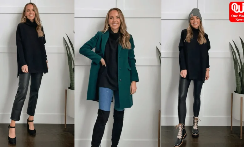 how to style a long sweater