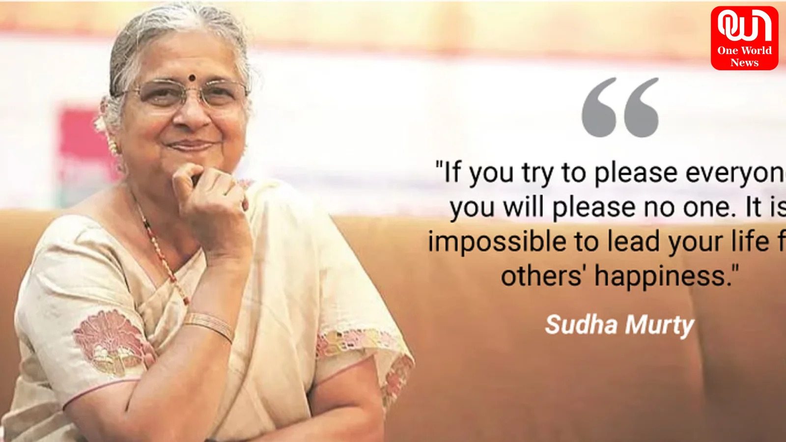 Top 10 Motivational And Inspirational Quotes By Sudha Murthy To ...