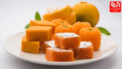 Orange Barfi