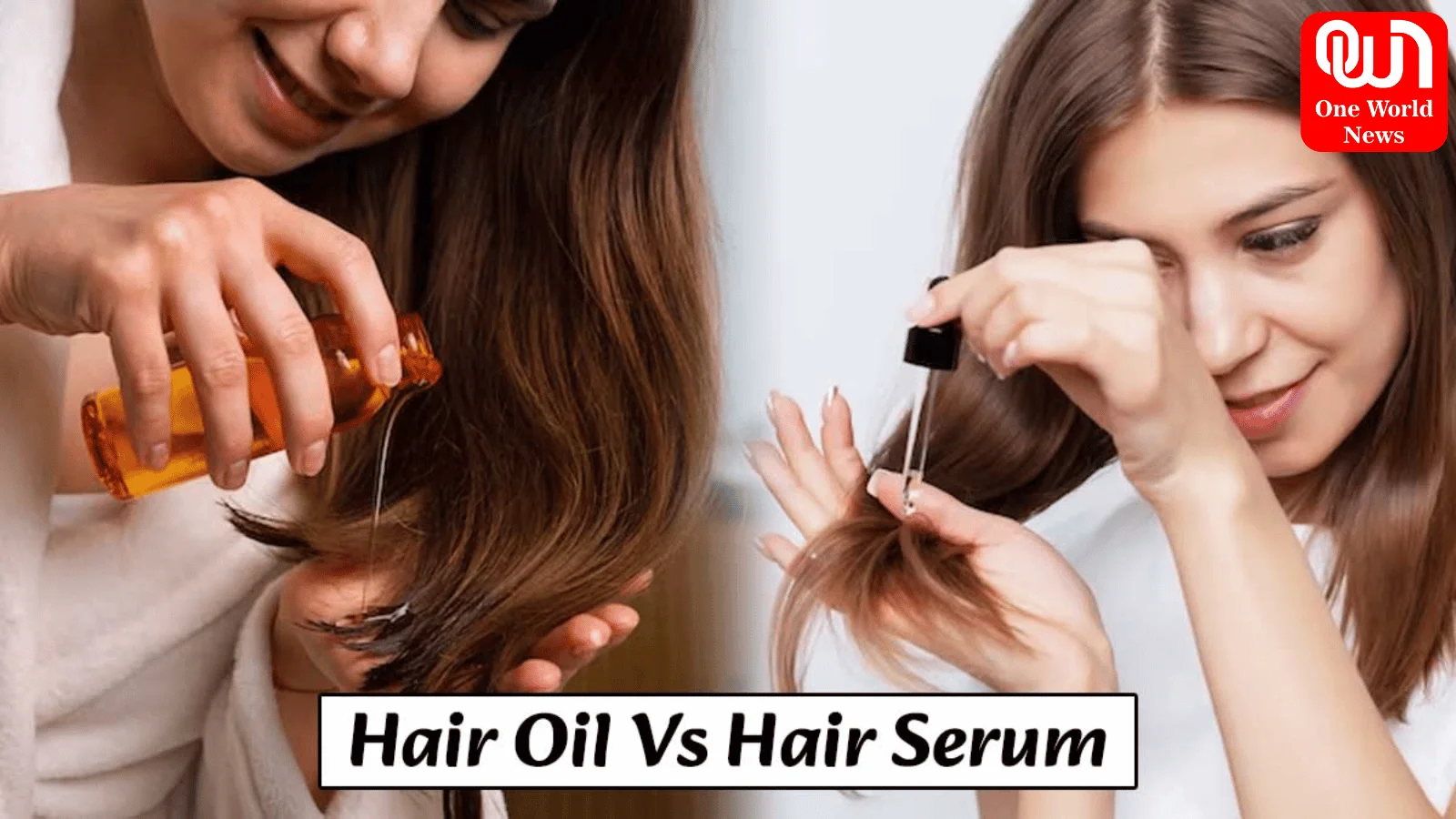 Hair Oils vs. serums