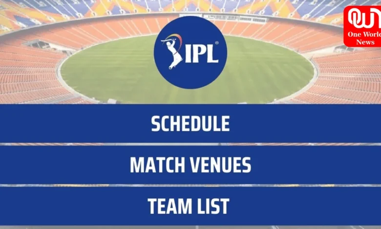 TATA IPL 2024 Schedule