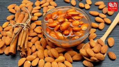 soaked almonds