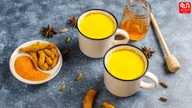 Haldi milk, turmeric water