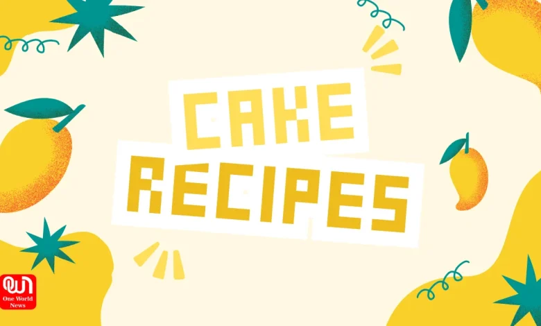 Eggless Mango Cake
