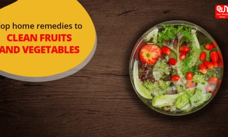 Remove pesticides from vegetables