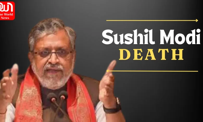 Sushil Modi dies