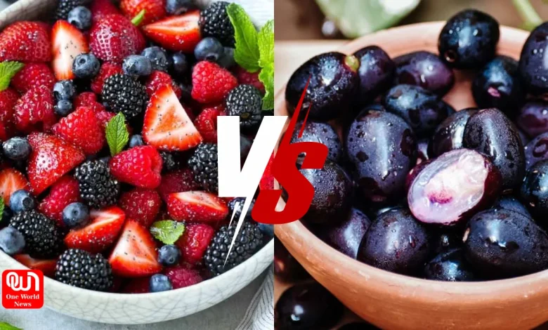 Berry vs Jamun