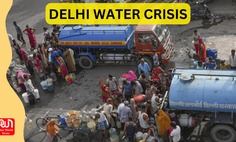 Delhi water crisis