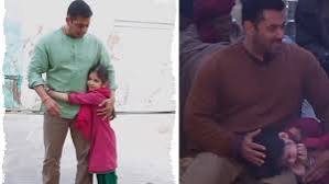 Salman Khan-Harshaali's cute moments