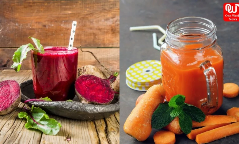 Beetroot Juice, Carrot Juice