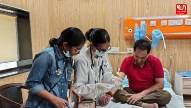 Delhi BJP's Virendra Sachdeva fell ill after swimming in polluted Yamuna