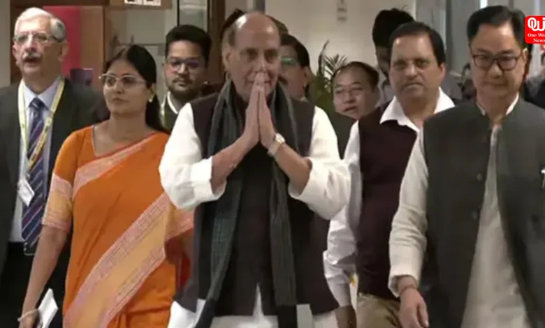 BJP's Heavy Hitters Lead the Charge Rajnath Singh and Kiren Rijiju to Speak on Constitution Debate in Lok Sabha