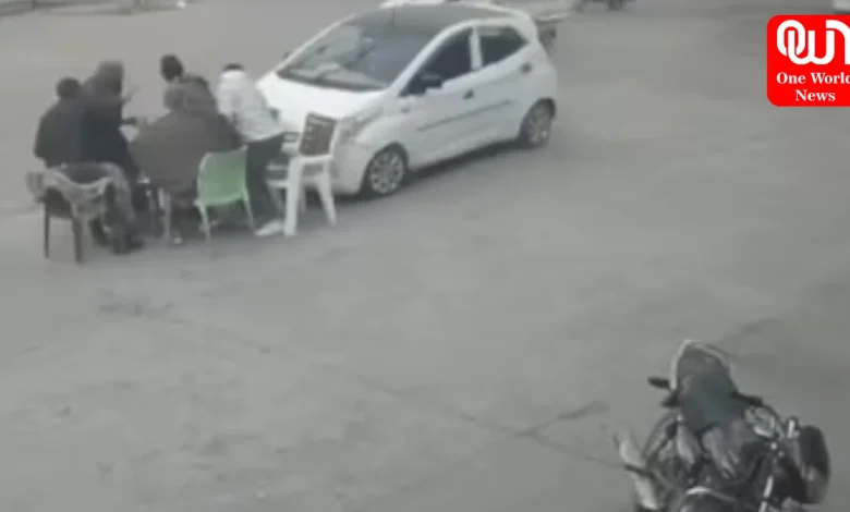 Haryana Man Loses Control of Car (1)