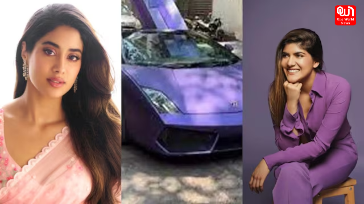 Ananya Birla Surprises Janhvi Kapoor with ₹5 Crore Purple Lamborghini in Ultimate BFF Move