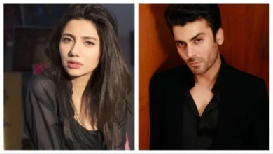 Fawad Khan and Mahira Khan