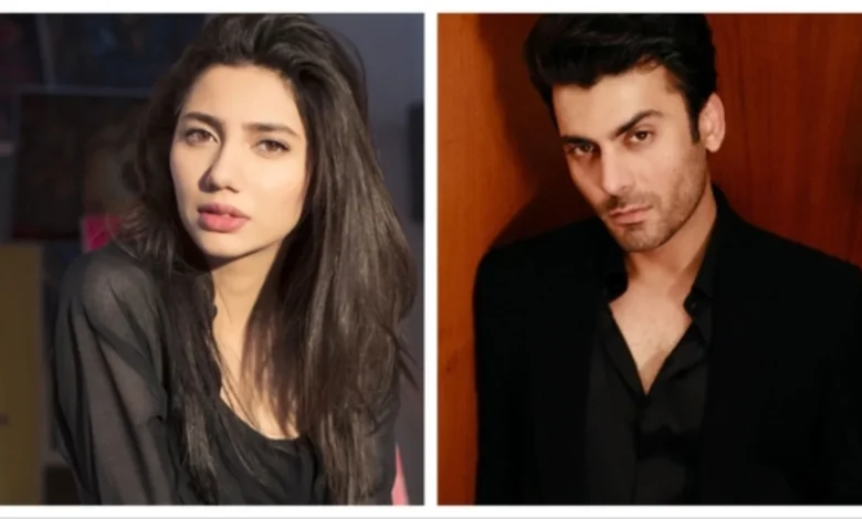 Fawad Khan and Mahira Khan