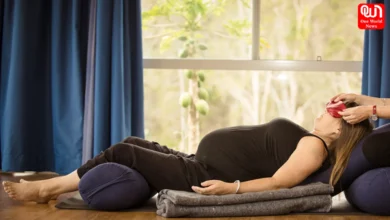 pregnancy yoga poses