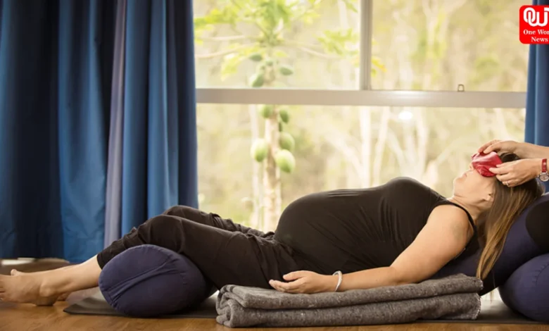 pregnancy yoga poses