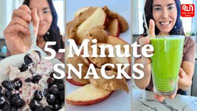 Healthy Snacks in Just 5 Minutes