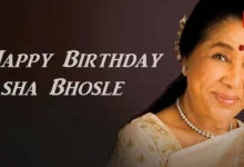 Asha Bhosle Birthday